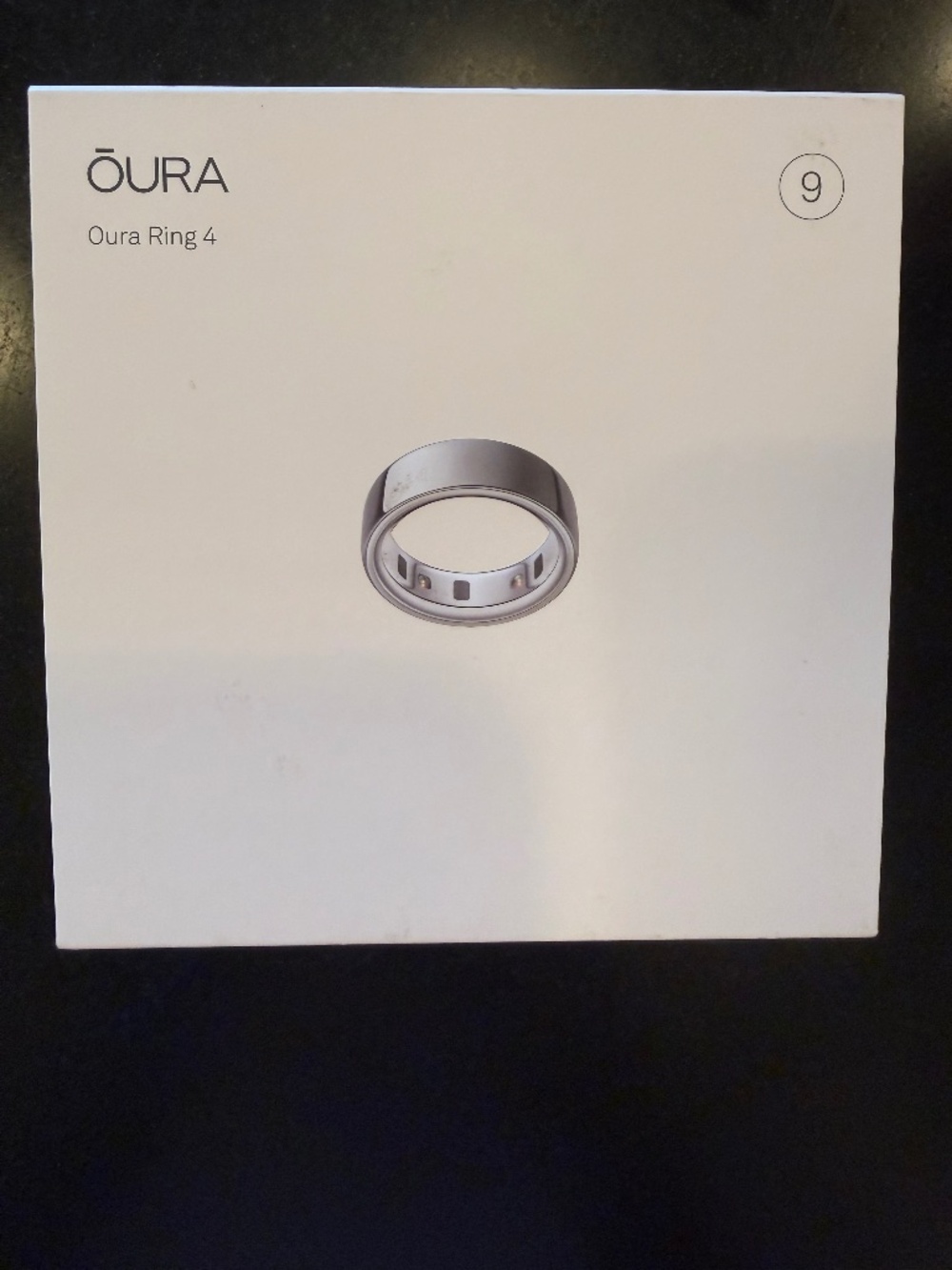 Oura 4- Silver- Size 9